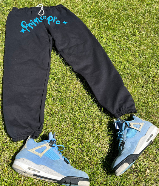 slim-fit joggers "king of the sea" blue color way